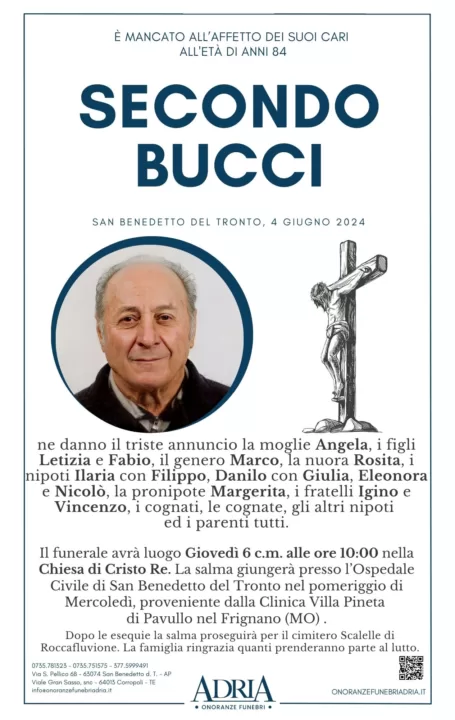 Bucci Secondo