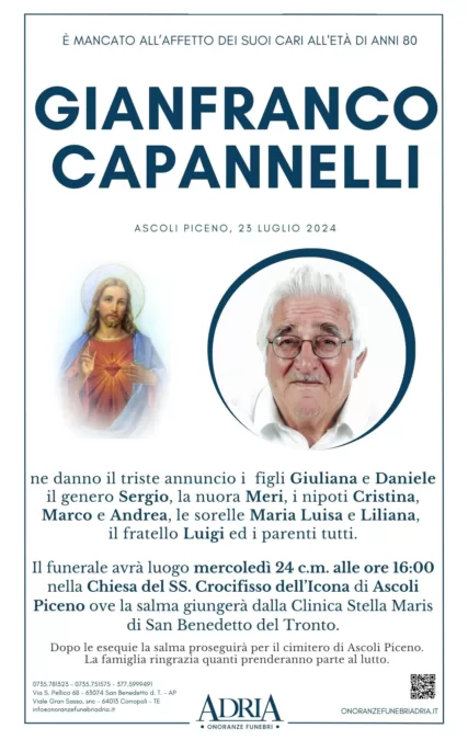 CAPANNELLI GIANFRANCO