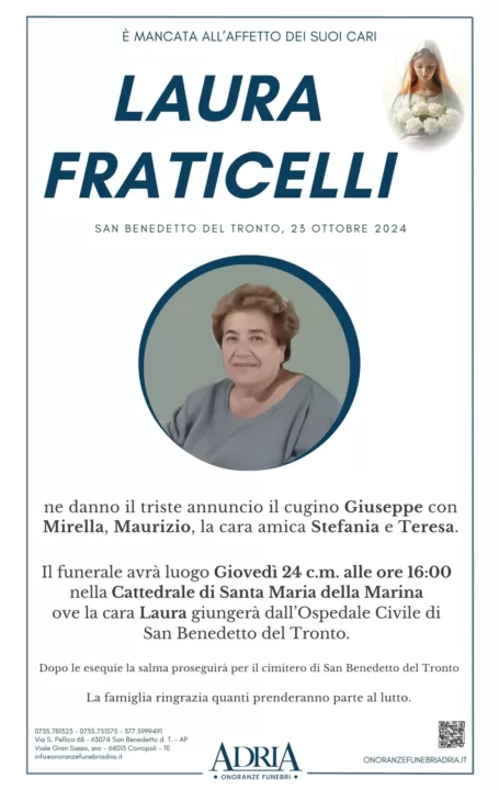 FRATICELLI LAURA