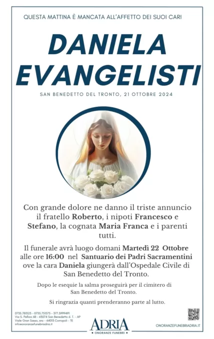EVANGELISTI DANIELA