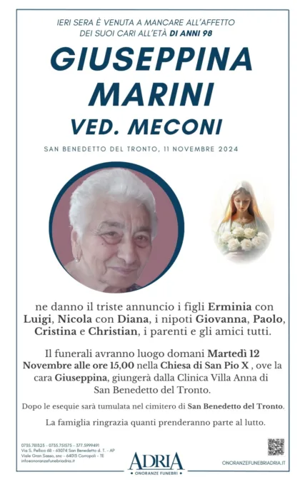 MARINI GIUSEPPINA