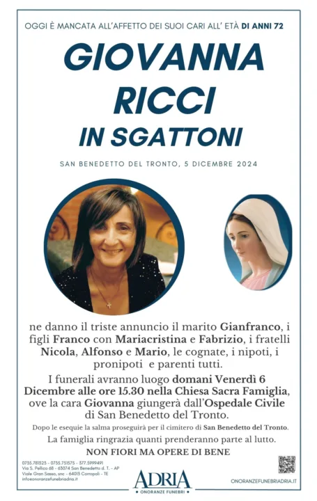 RICCI GIOVANNA