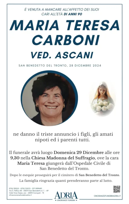Carboni Maria Teresa