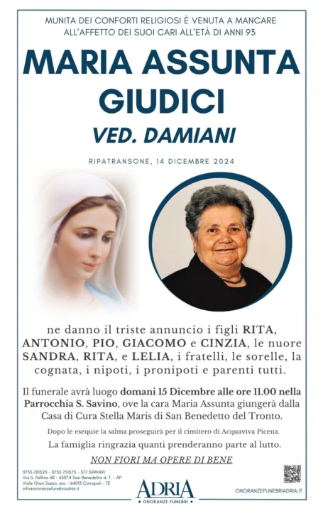 GIUDICI MARIA ASSUNTA