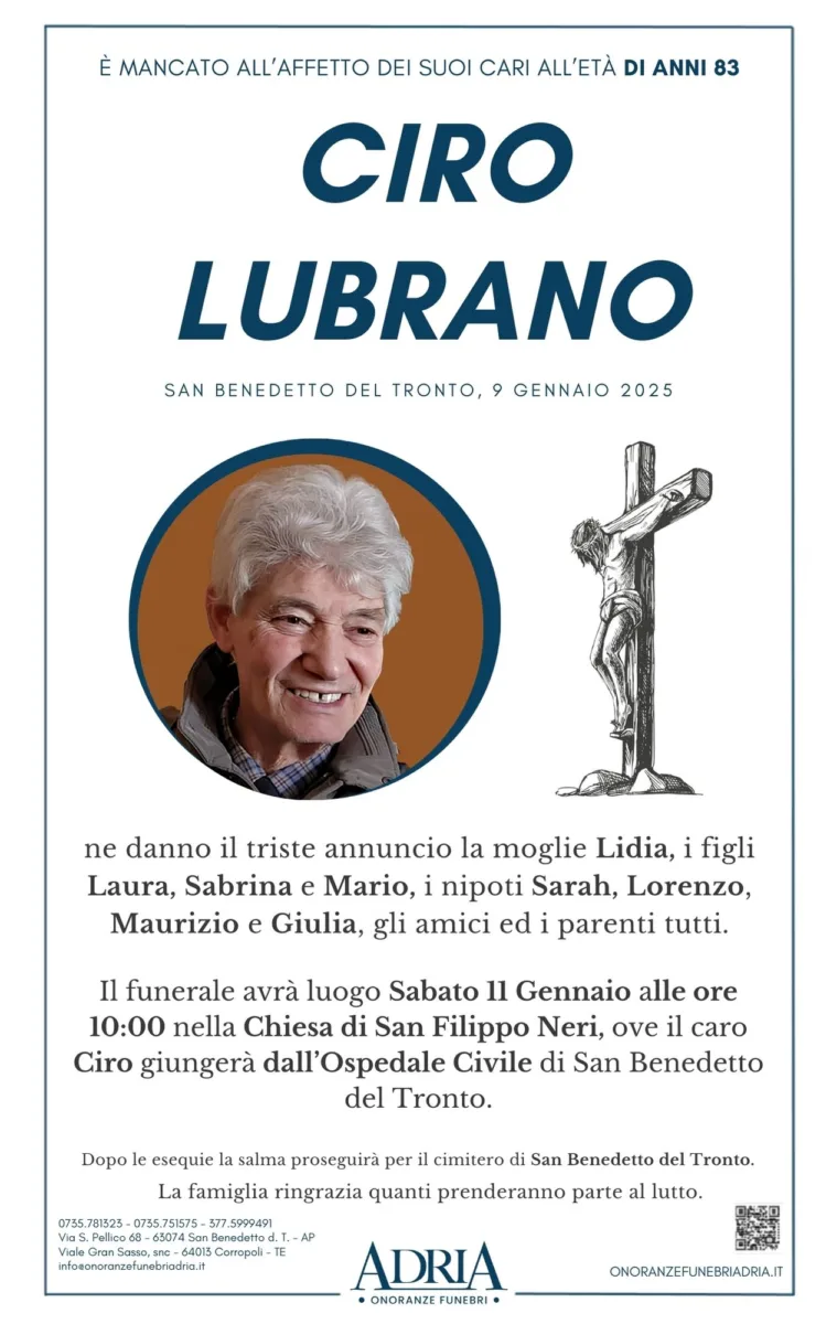 LUBRANO CIRO