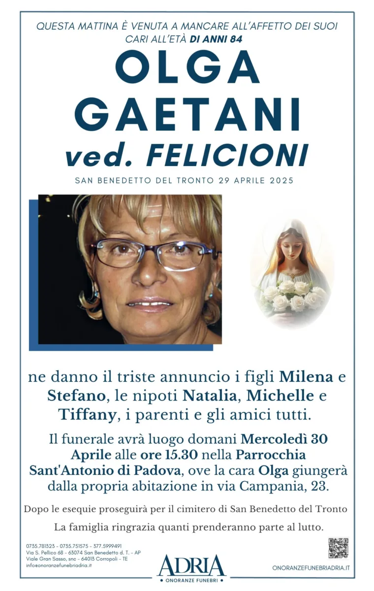 OLGA GAETANI
