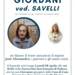 GIOVANNA GIORDANI
