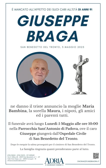 BRAGA GIUSEPPE