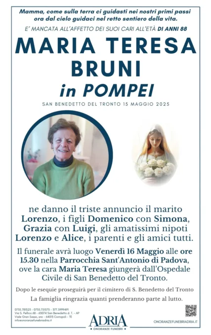 BRUNI MARIA TERESA