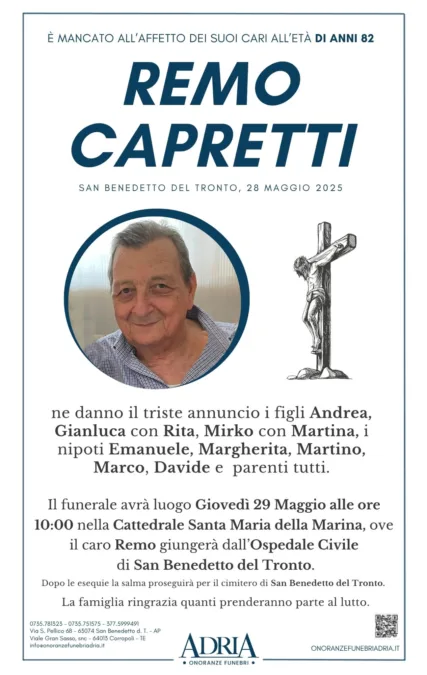 CAPRETTI REMO