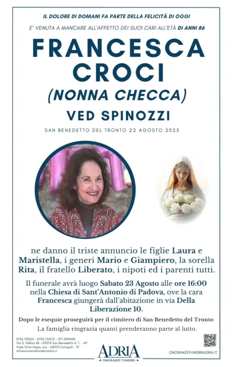 CROCI FRANCESCA