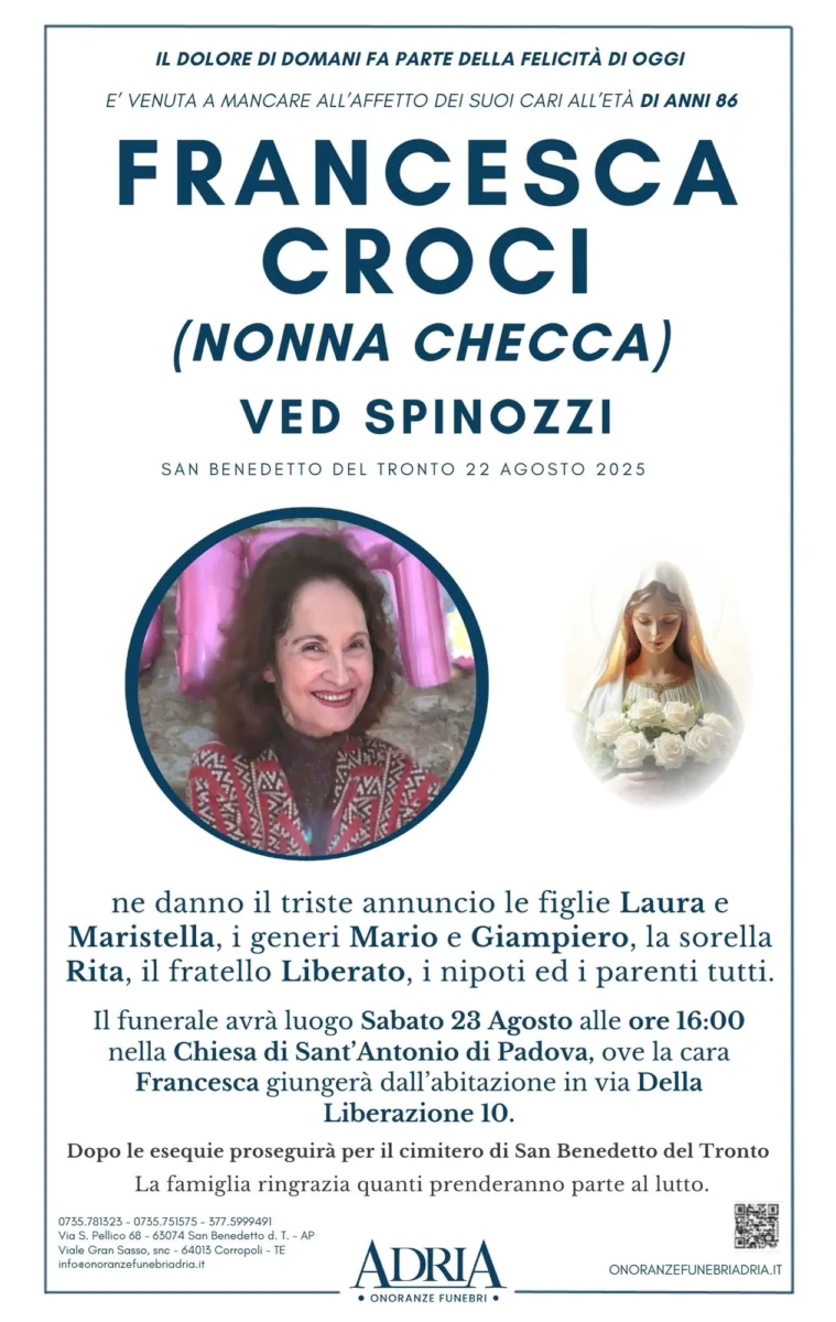 CROCI FRANCESCA