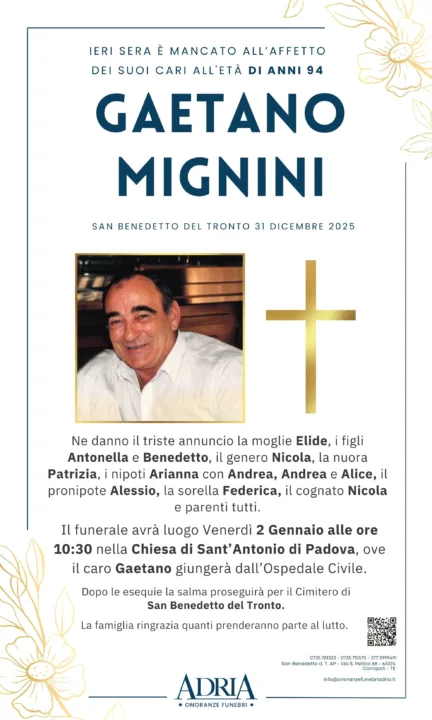 MIGNINI GAETANO