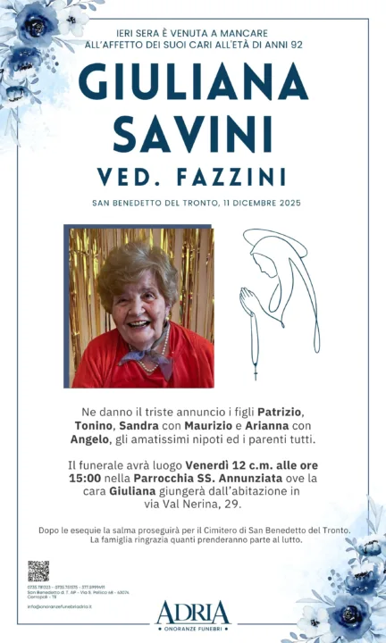 SAVINI GIULIANA
