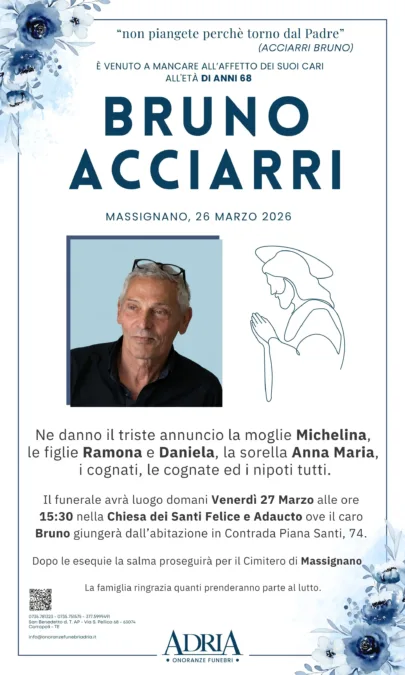 ACCIARRI BRUNO