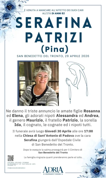 PATRIZI SERAFINA