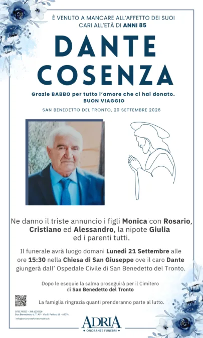 COSENZA DANTE